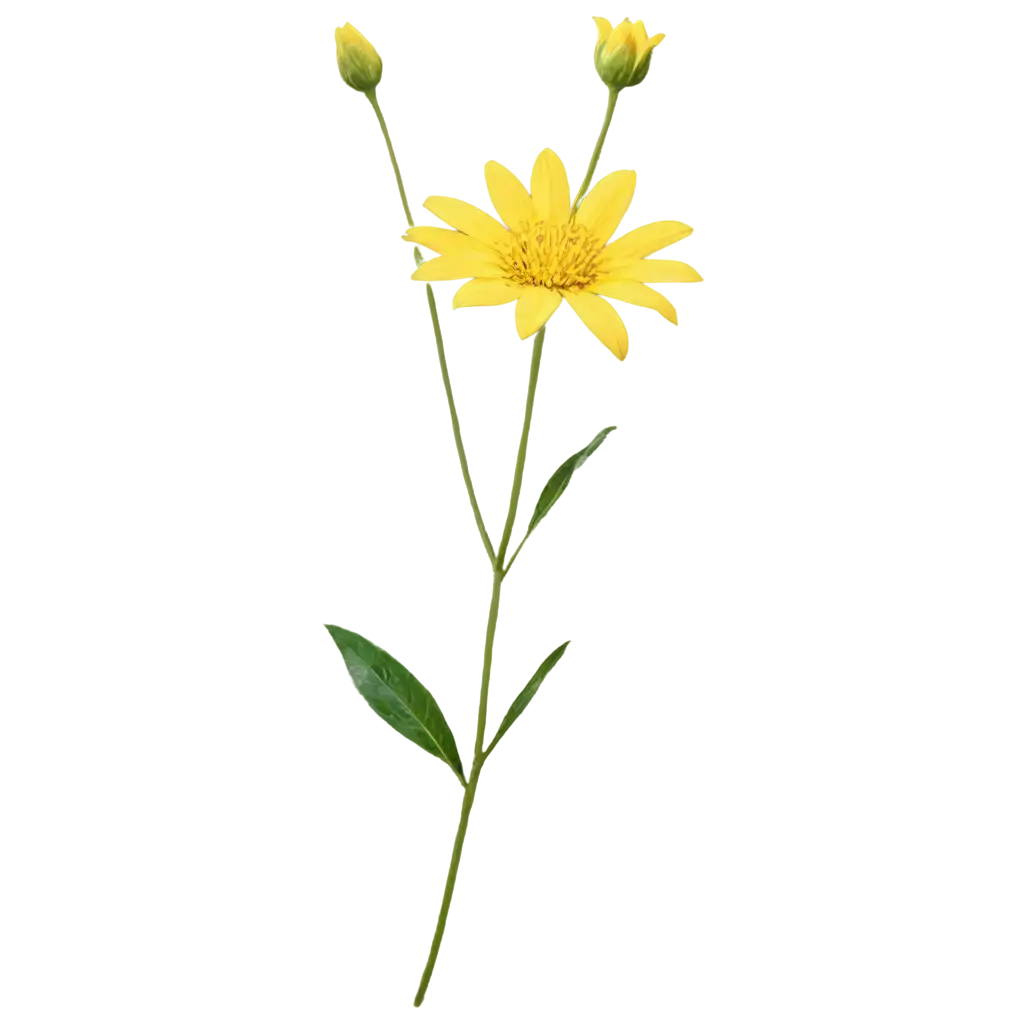 HighQuality-Yellow-Flower-PNG-Image-for-Versatile-Creative-Use