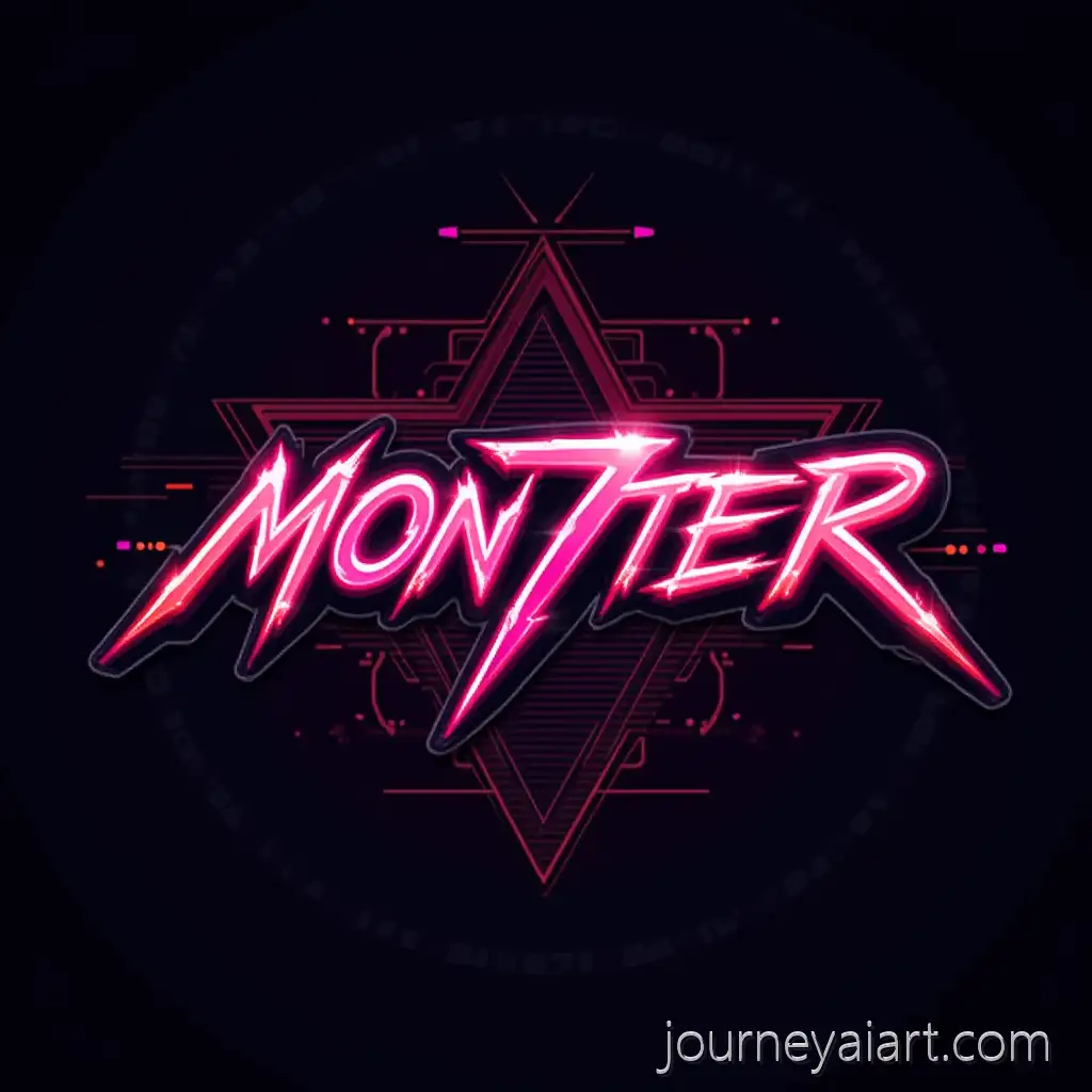 Futuristic-Cyberpunk-LogoCyberpunk-Logo-Expansion-for-KPop-Boy-Group-M0N7T3R-with-Neon-Typography-and-Digital-Aesthetic