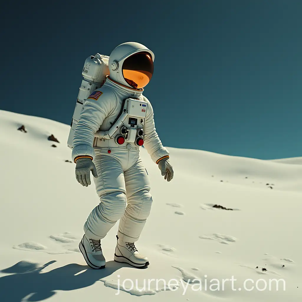Astronaut-Woman-Walking-on-the-Milky-Way