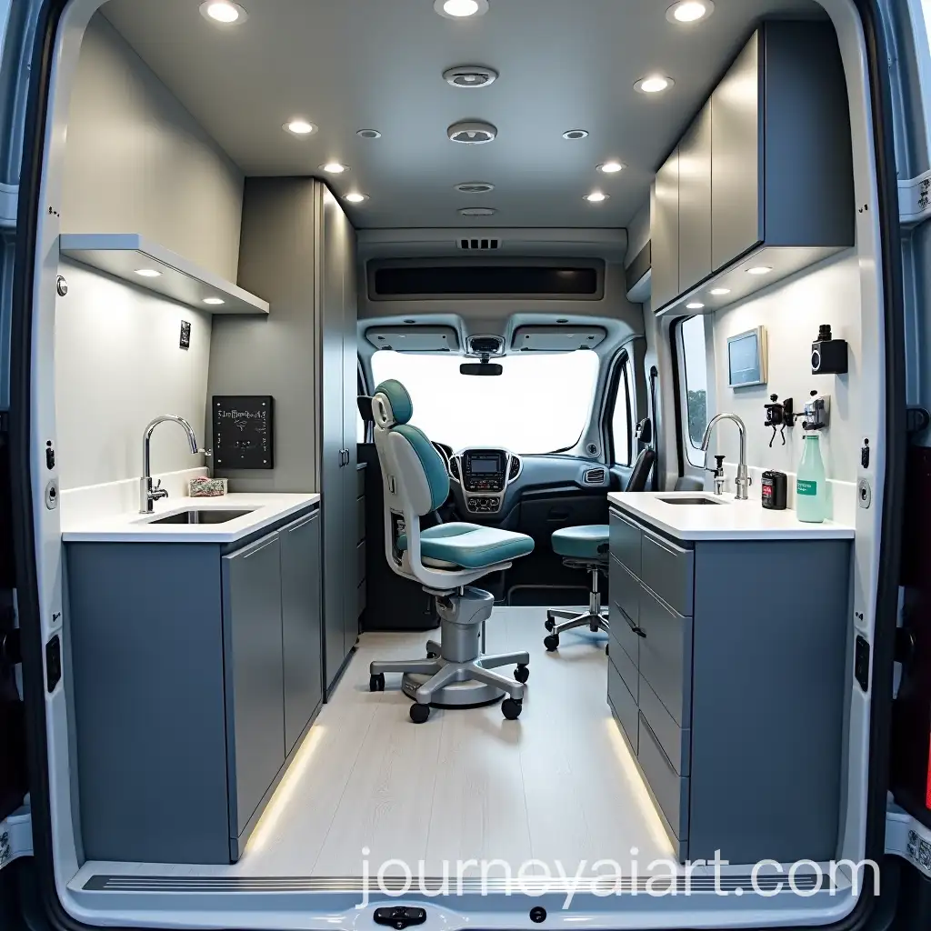 Mobile-Dental-Van-with-Dental-Chair-and-Sterilization-Cabinet
