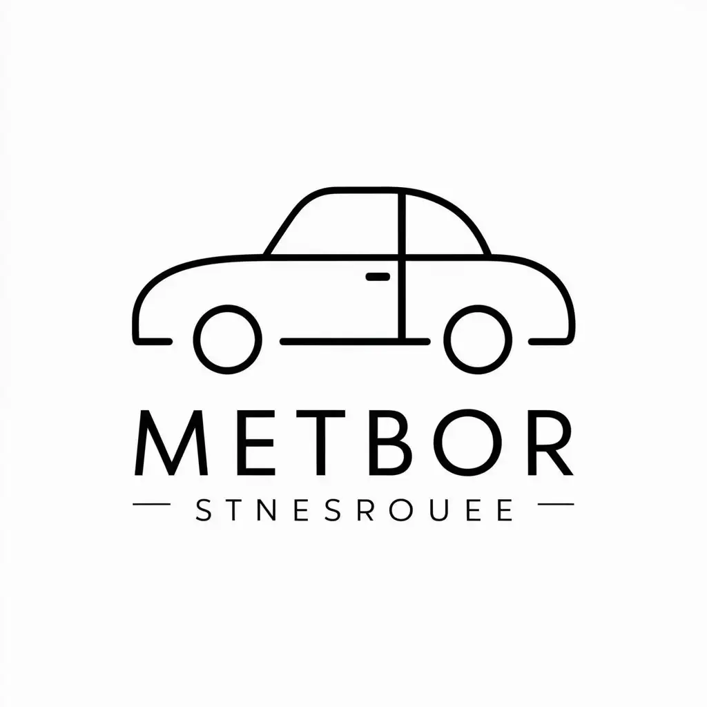 a vector logo design,with the text "car", main symbol:car,Moderate,clear background