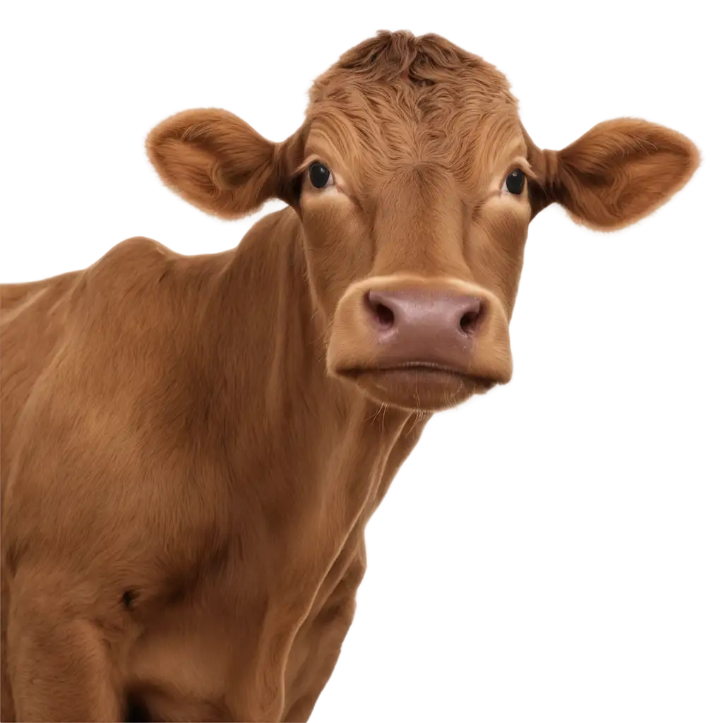 Brown-Cow-PNG-Image-with-White-Background-Perfect-for-Clear-Versatile-Designs