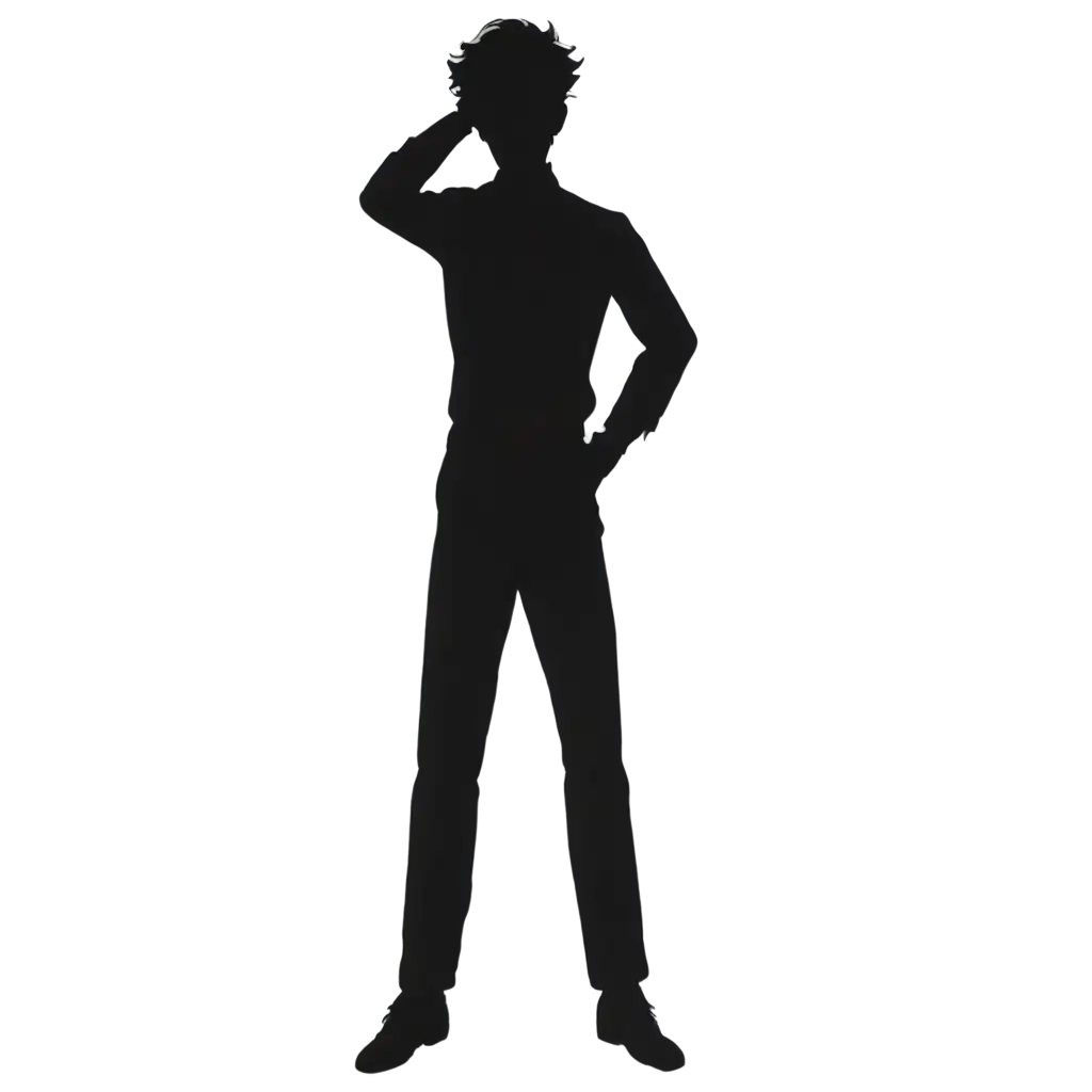 Satoru-Gojo-Shadow-PNG-with-Question-Mark-Thinking-Pose-HighQuality-Image-for-Creative-Use