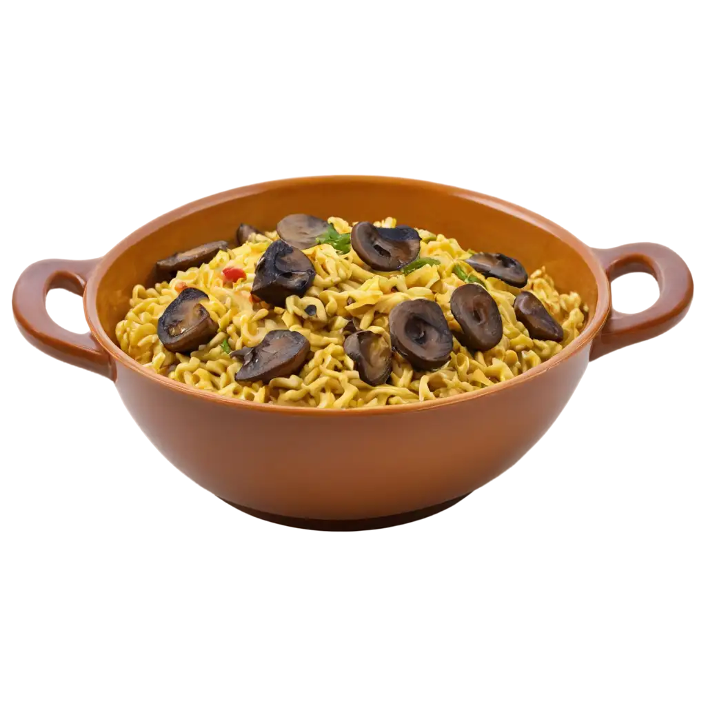 Delicious-Mushroom-Maggi-PNG-Image-for-Recipe-and-Culinary-Content