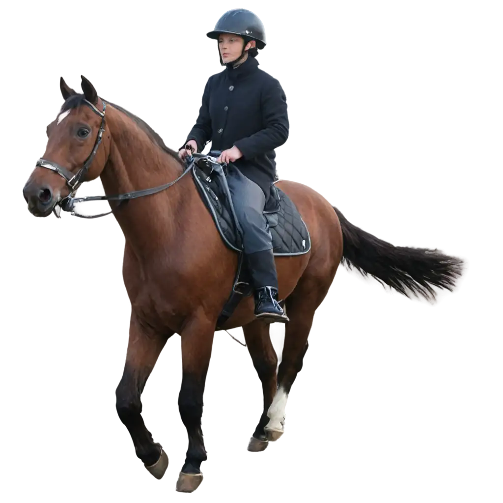 Equestrian-Adventure-HighResolution-PNG-Image-of-a-Person-Riding-a-Horse