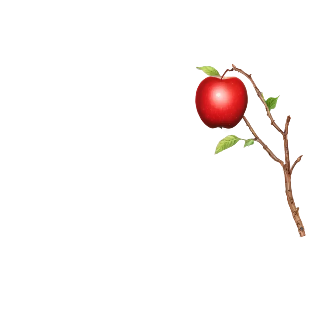 Red-Apple-PNG-Image-HighQuality-Transparent-Illustration-for-Versatile-Use