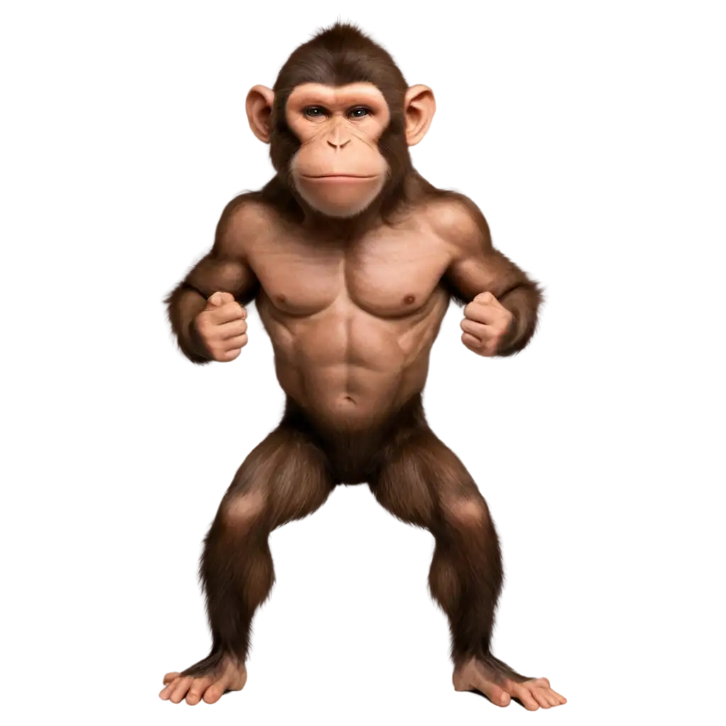 Bodybuilder-Monkey-PNG-Image-HighQuality-and-Versatile-Format-for-Digital-Use