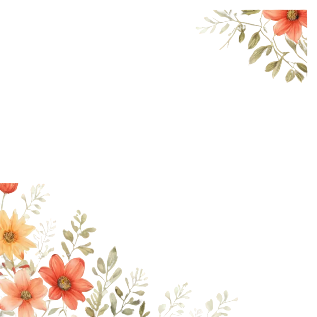 Stunning-Border-Flower-Design-PNG-for-Creative-Projects