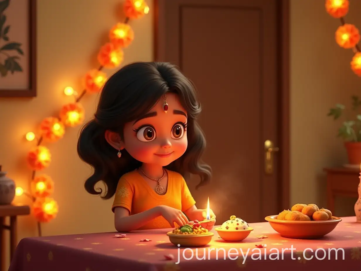 Maya-Preparing-Colorful-Sweets-for-Bhai-Fota-in-a-Cozy-Home