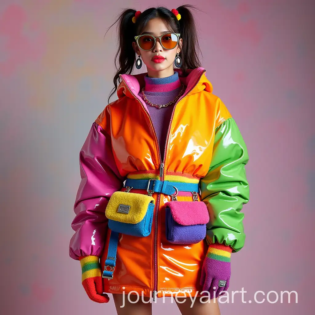 Eccentric-LGBTQ-Fashion-with-Rainbow-Accessories-and-Sensuous-Makeup