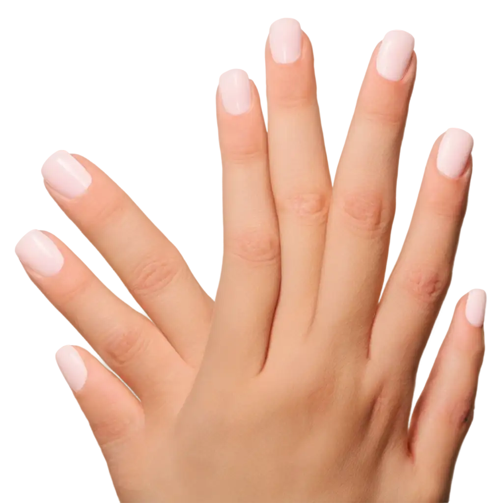 Elegant-PNG-Nail-with-French-Manicure-Enhance-Your-Visual-Content-with-a-Distinctive-Detail