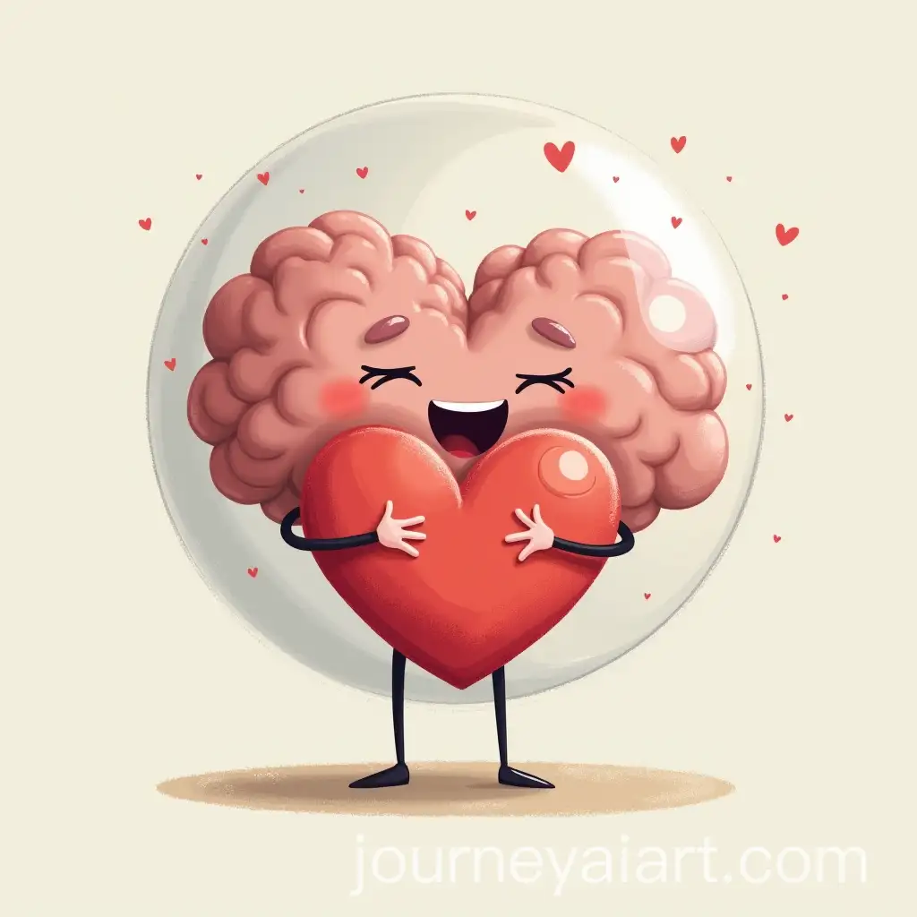 Heart-and-Brain-Embracing-in-a-Safe-Space-Bubble-with-Cute-Smiles
