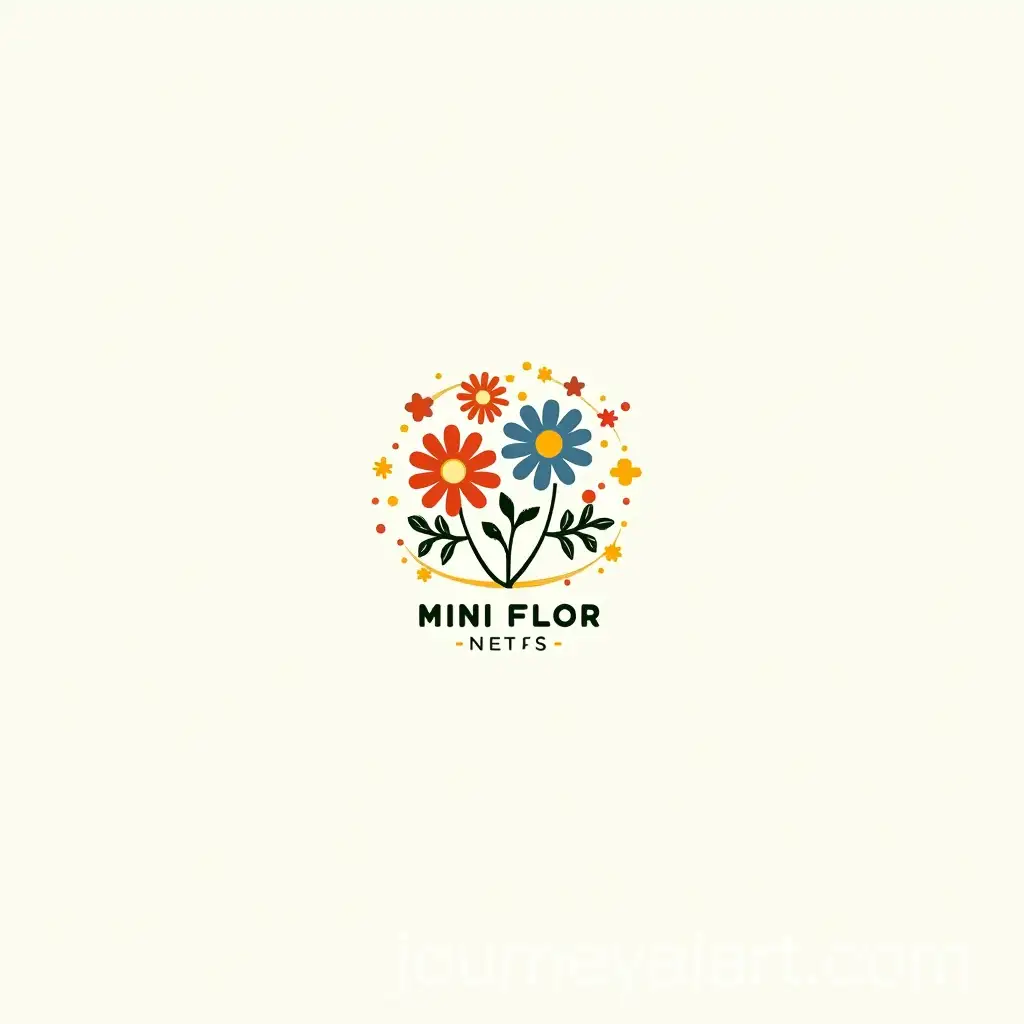 Colorful-Daisy-Flowers-with-Branches-and-Leaves-for-MINI-FLOR-Kids