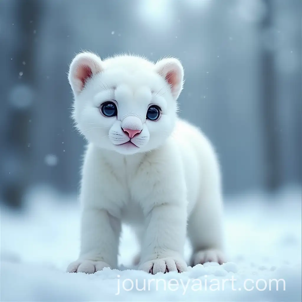 Snow-Leopard-and-ChamoAI-Art-Prompt-Expansionis-in-a-Mountainous-Landscape