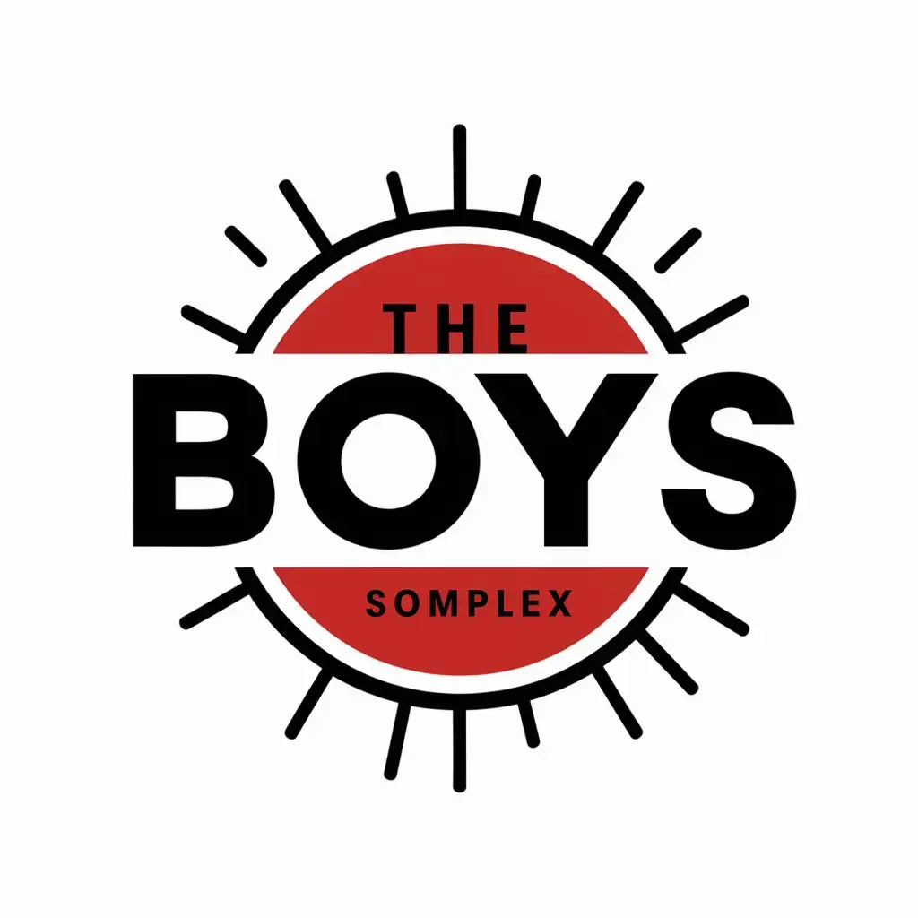 a vector logo design,with the text "the boys", main symbol:Blood,superheroes,Homelander,complex,be used in Internet industry,clear background
