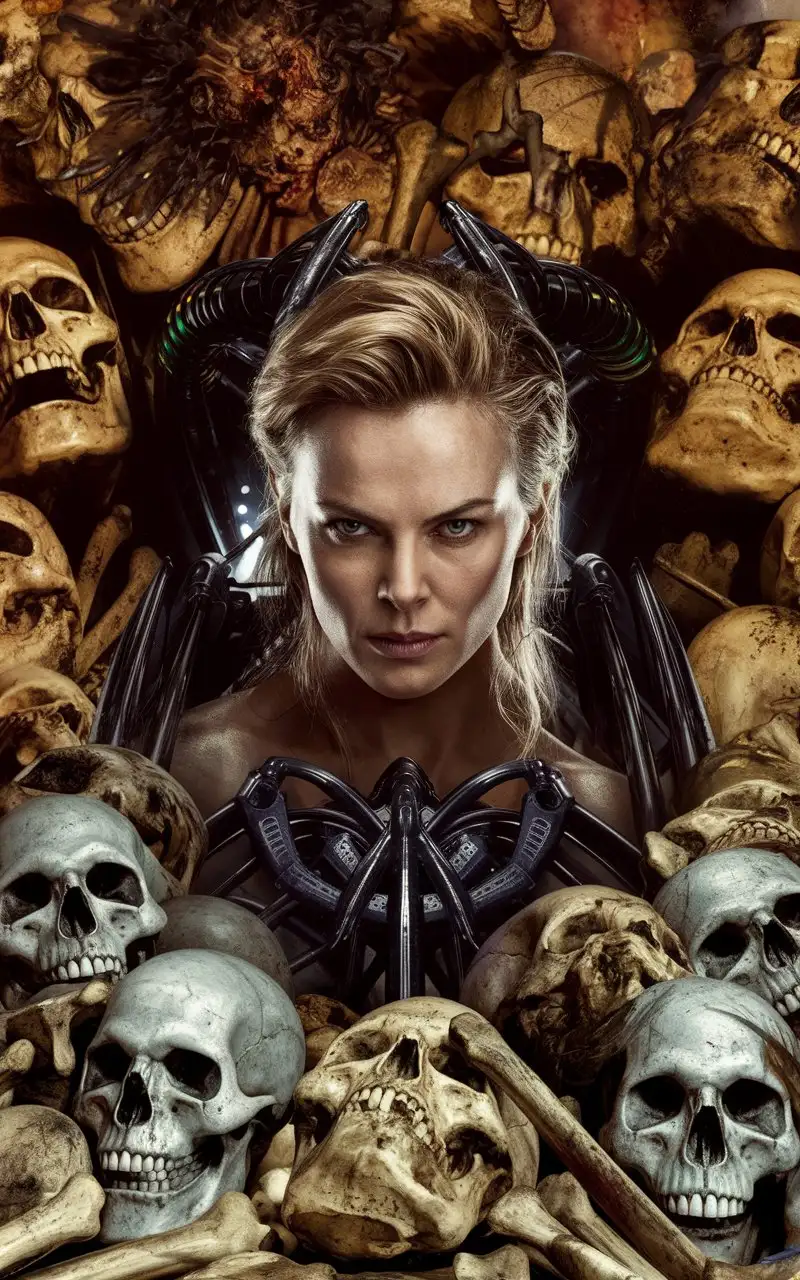 Charlize-Theron-as-Villain-in-Dark-AlienInspired-Scene-with-Skulls-and-Bones