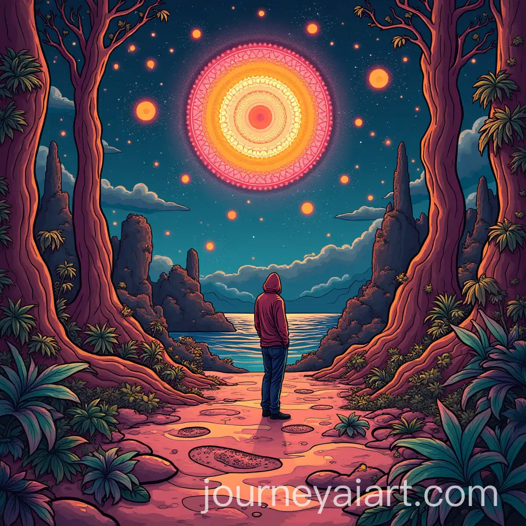 Psychedelic-Art-Workshop-with-Vibrant-Colors-and-Intricate-Designs