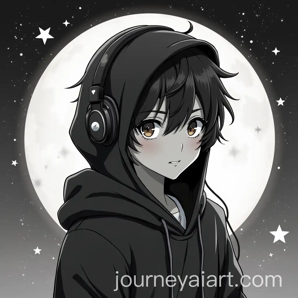 Anime-Guy-in-Hoodie-and-Headphones-with-Crescent-Moon-Background
