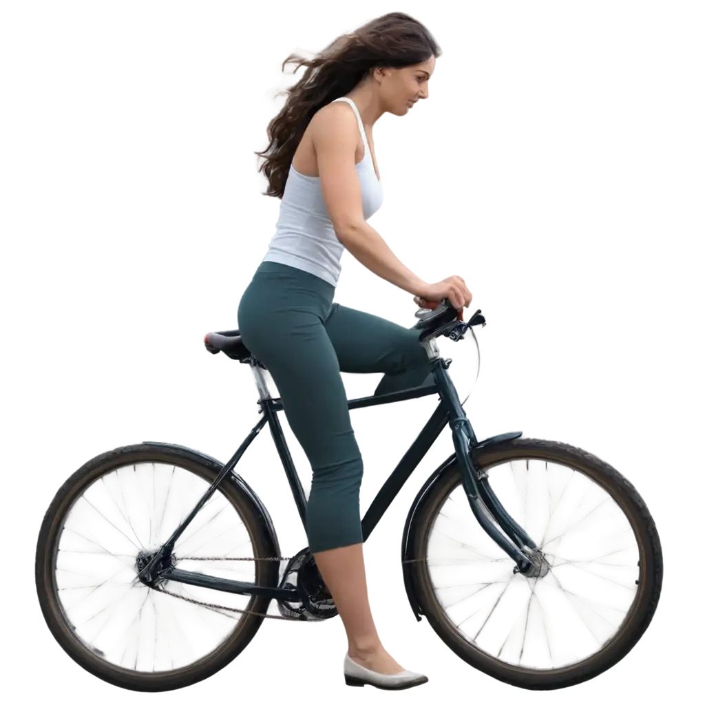 Create-a-Photorealistic-PNG-Image-of-a-Female-Cyclist-Riding-Up-a-Hill-Side-View