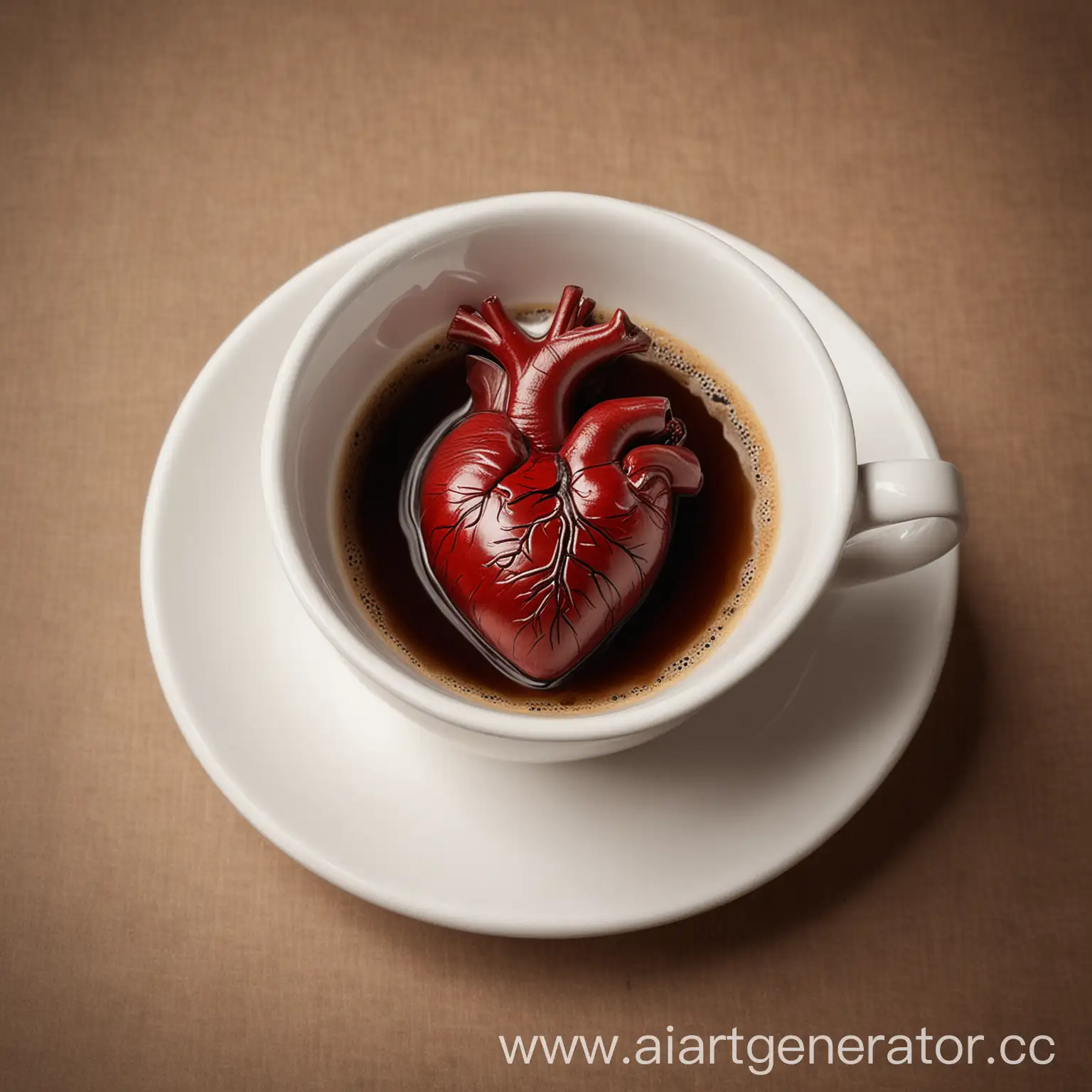 Anatomically-Correct-Heart-in-Coffee-Cup-with-Spilled-Coffee