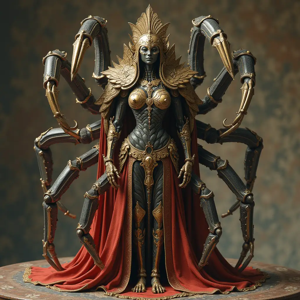 exoskeleton empress, using Byzantine styles