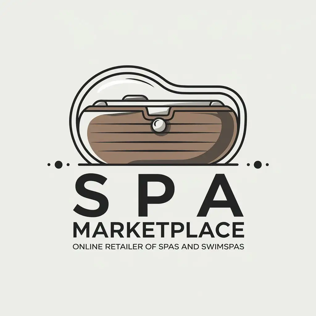 LOGO Design for Spa Marketplace Modern Minimalist with Iconic Spa Brand Theme