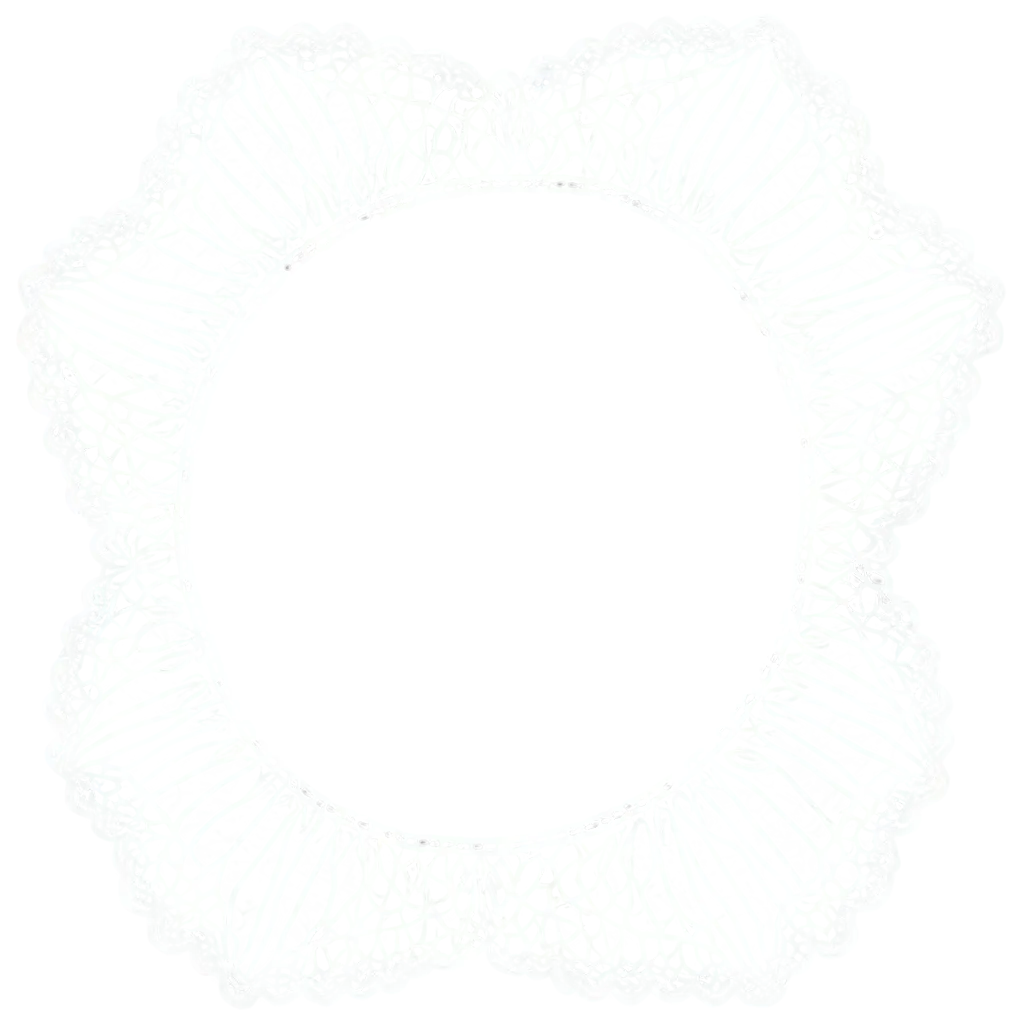 Lace-Round-Handkerchief-PNG-Elegant-and-Detailed-ImagePNG-Image-Usage-Analysis-for-Digital-Use