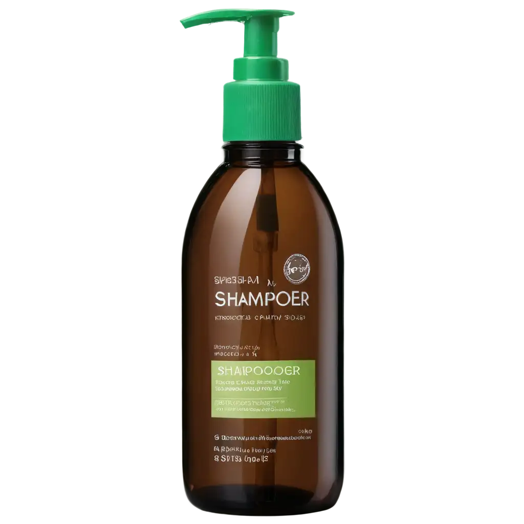 250ml-and-50ml-Shampoo-Bottle-PNG-Image-for-Versatile-Use-in-Branding-and-Product-Design