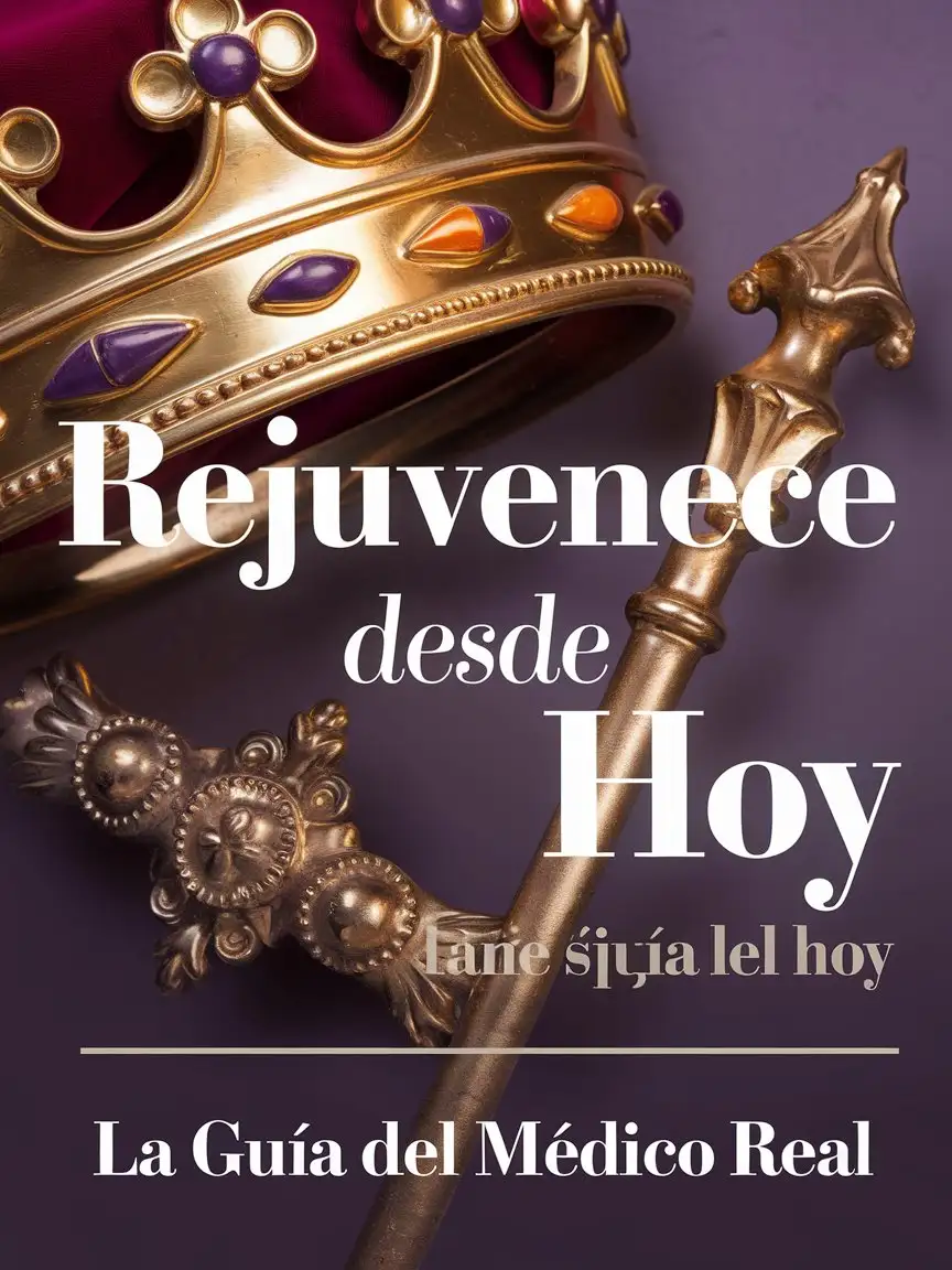 cover image of a book: Rejuvenecer Desde Hoy – The Guide of the Real Doctor