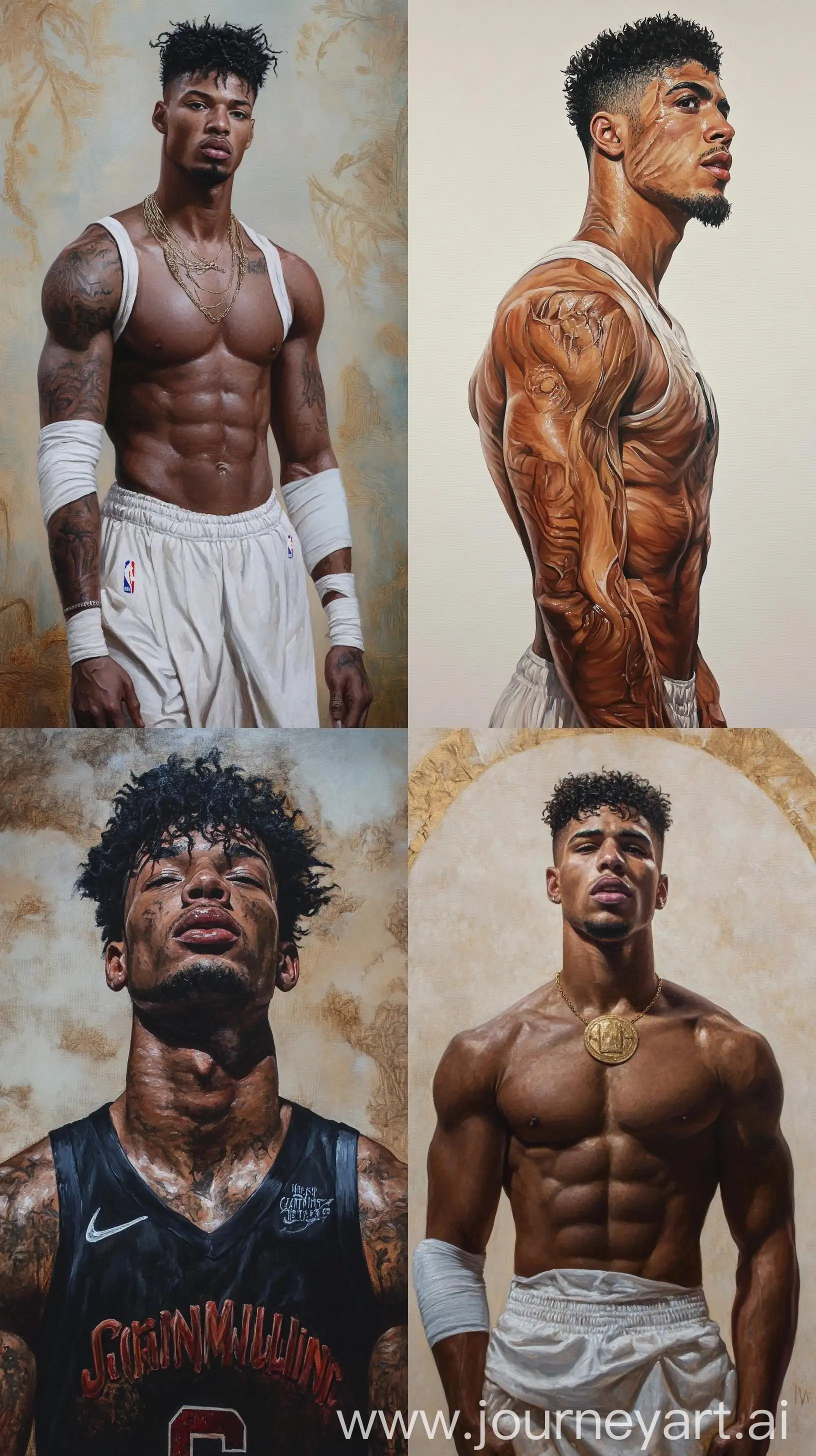 Realistic-HyperDetailed-Painting-of-a-Young-NBA-Athlete-from-Paris-with-Mixed-Heritage