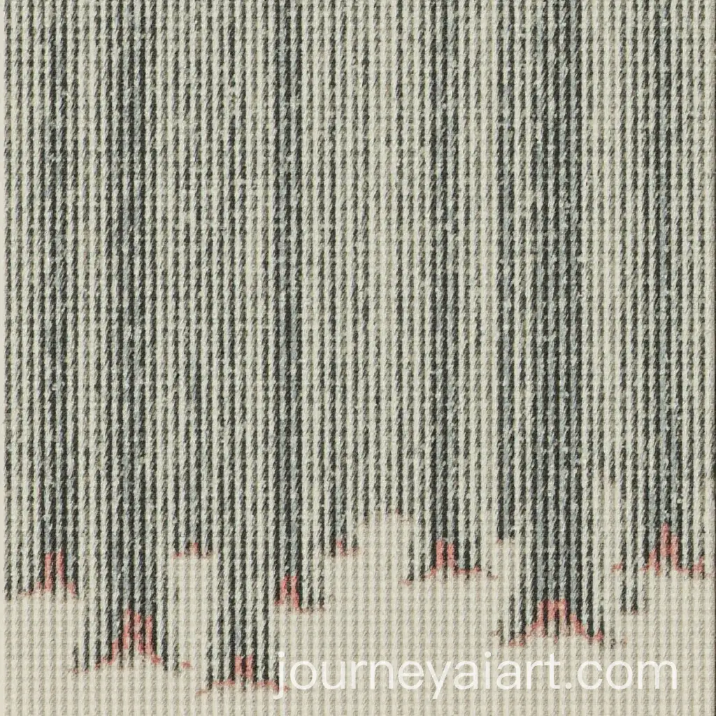 Silent-Woods-No1-by-Fumiko-Kurokawa-Sumie-Art-of-Tranquil-Forest-Scene