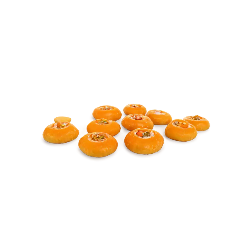 Kesar-Peda-Indian-Sweet-Dessert-PNG-Image-HighQuality-Crisp-Visual-for-Culinary-and-Cultural-Applications