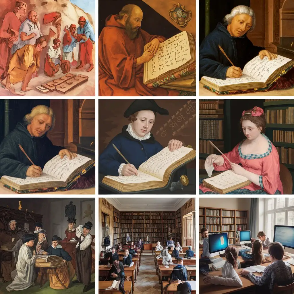 Evolution of Literacy Across History From Courtiers to Mass Education