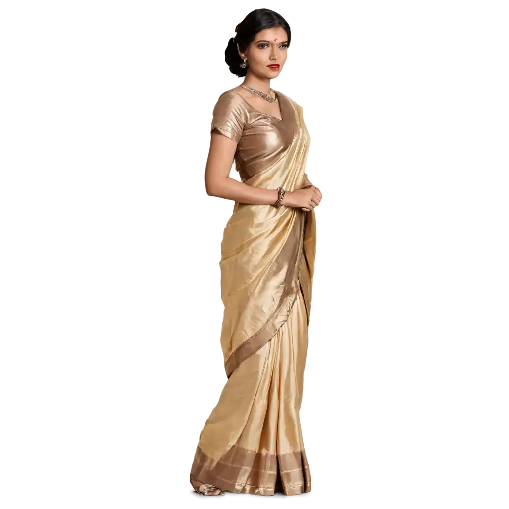 HighQuality-Fabric-Silk-Saree-PNG-Image-for-Fashion-and-Design-Projects