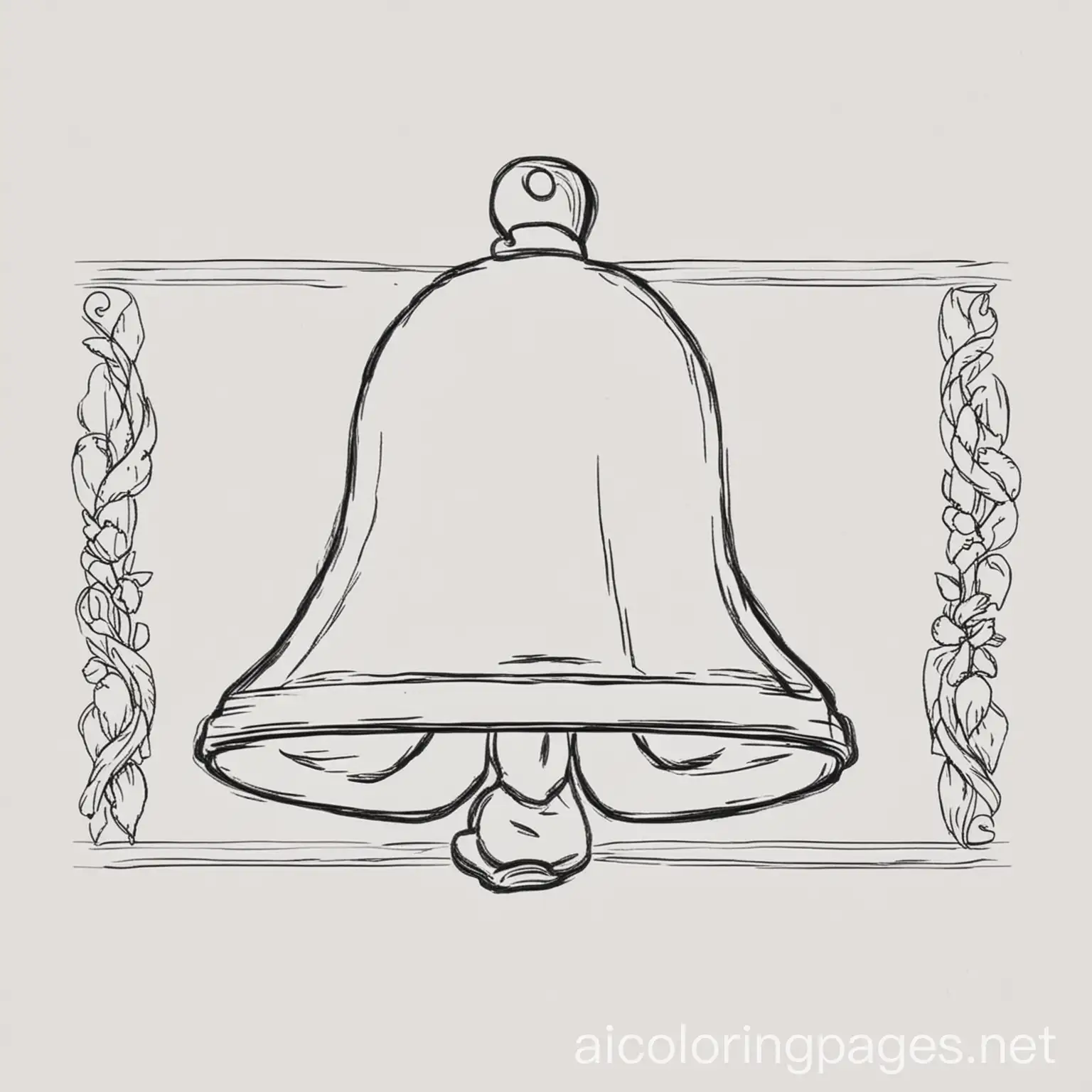 Simple-Bell-Coloring-Page-for-Children