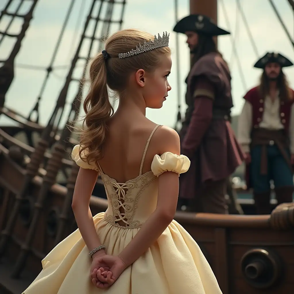 Little-Princess-Captured-on-Pirate-Ship-in-Elegant-Ball-Gown