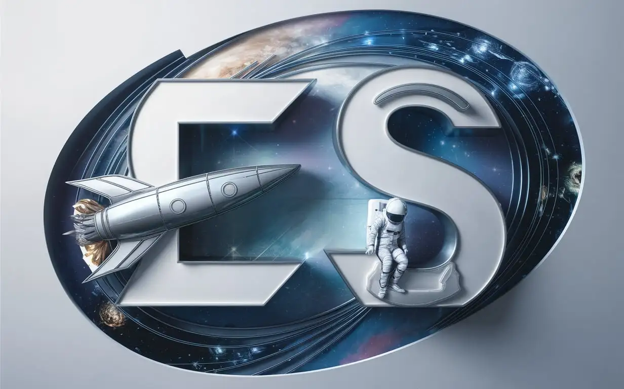 Futuristic-ES-Lettering-in-Space-Style