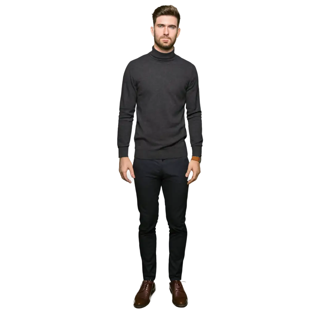 Create an image of male fashion