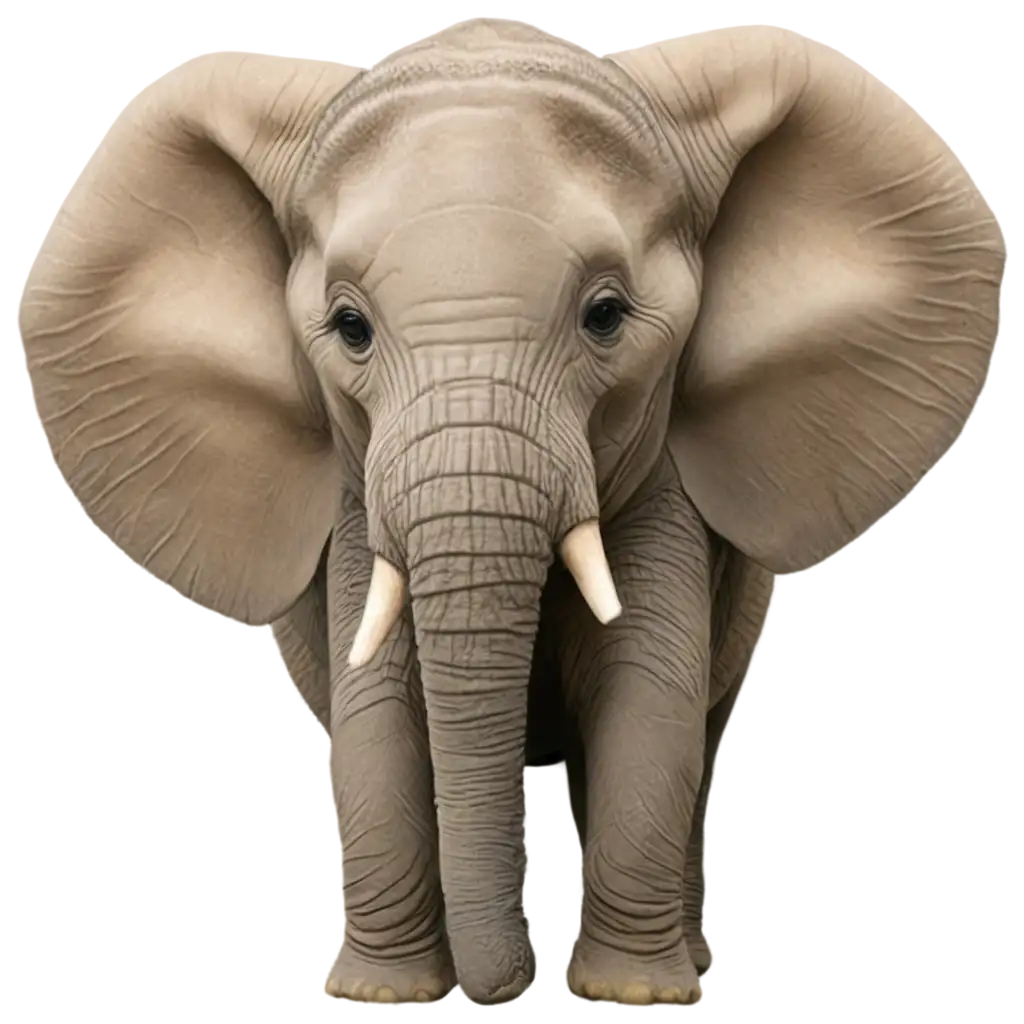 Cheerful-Elephant-Smiling-PNG-Image-for-Creative-Projects