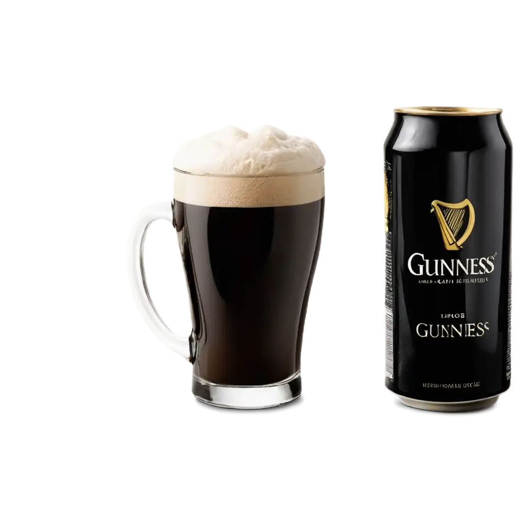 HighQuality-PNG-Image-of-a-Guinness-Cup-of-Beer-for-Versatile-Use