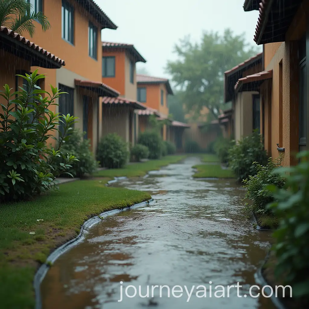 Angry-Neighbor-Dealing-with-Flooded-Patio-During-Storm