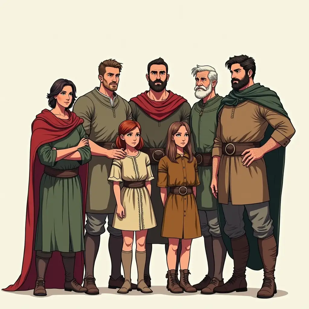 Group-of-Fantasy-Characters-Standing-Together