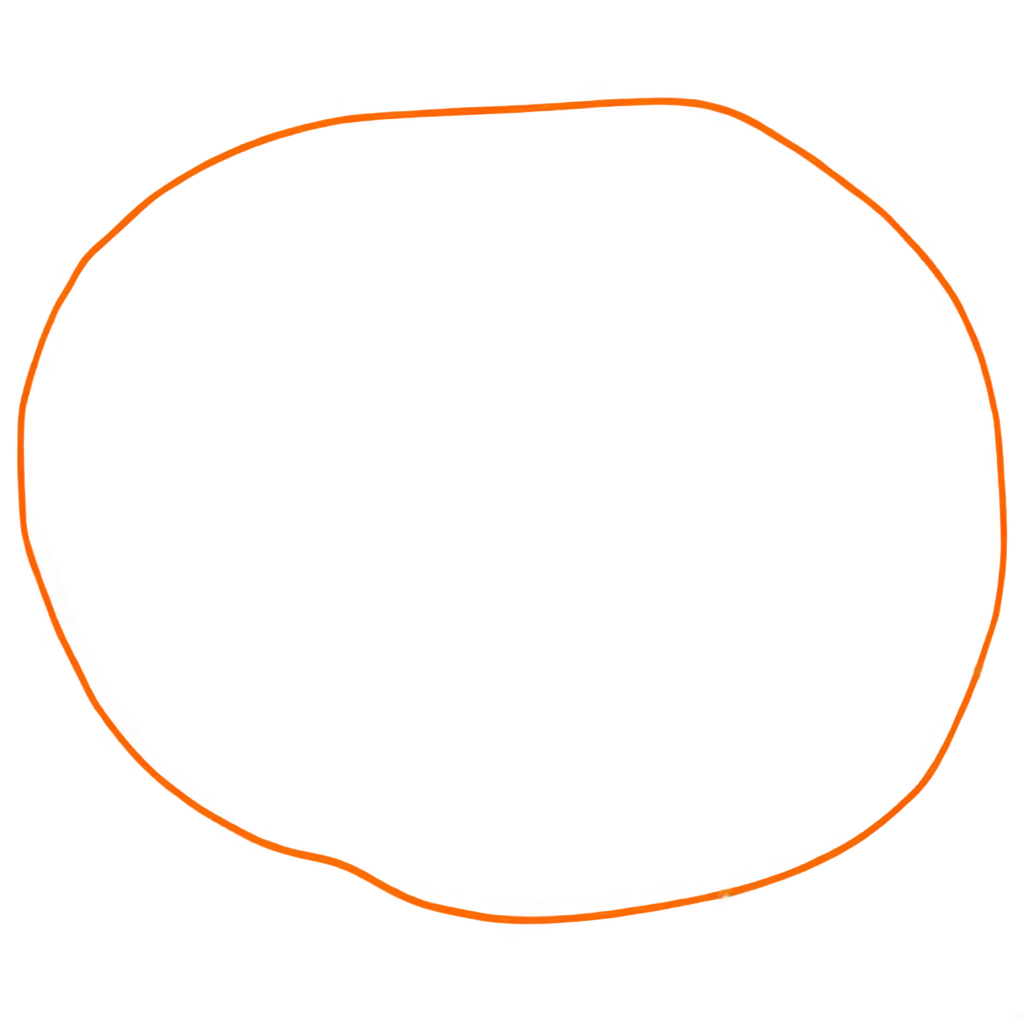 HighQuality-PNG-Image-of-an-Orange-Circle-with-50-Transparency-and-White-Border