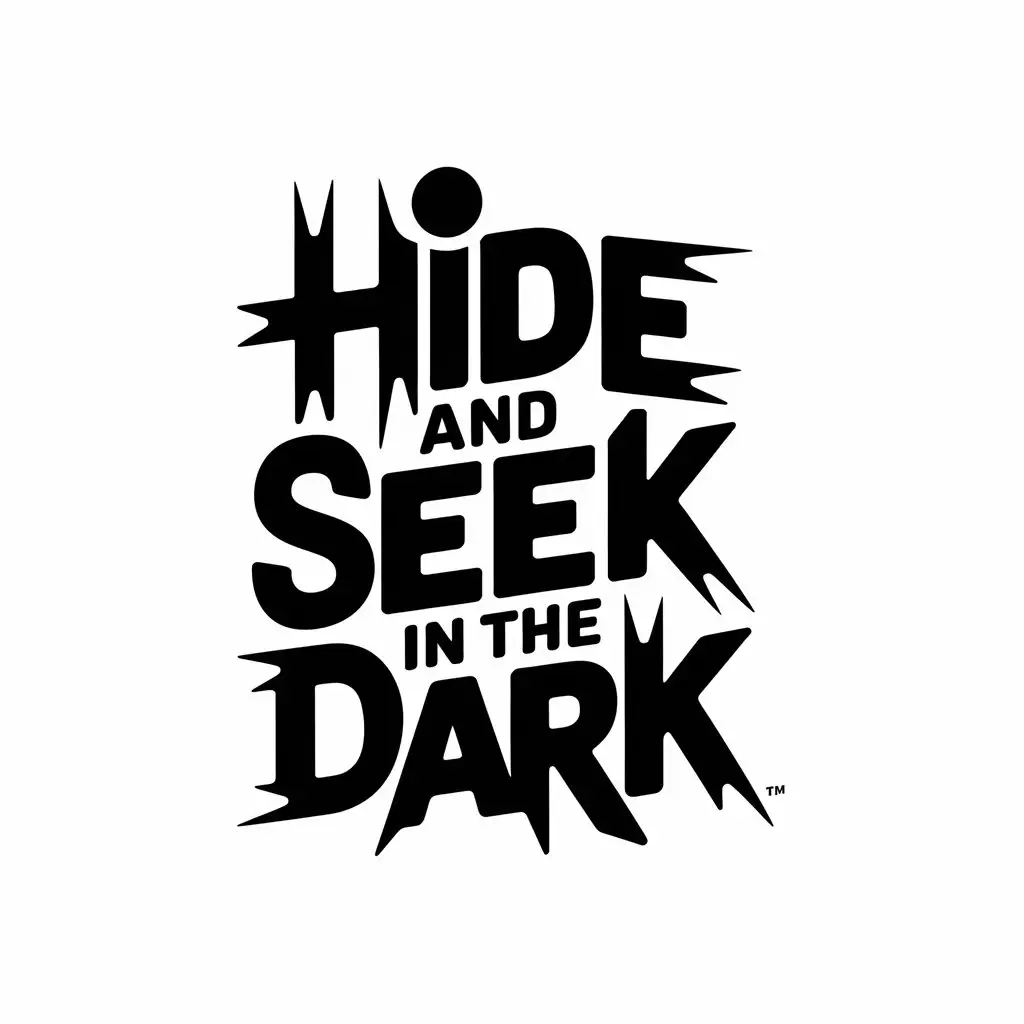 LOGO-Design-For-Hide-and-Seek-in-the-Dark-Intricate-Inscription-for-Entertainment-Industry