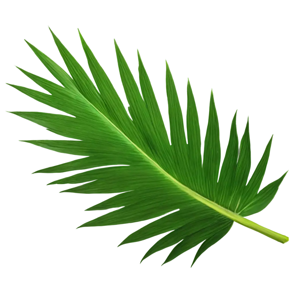 HighQuality-Green-Coconut-Leaf-PNG-for-Versatile-Design-Applications