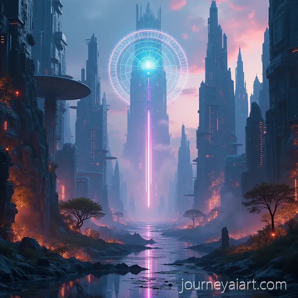 Futuristic-Floating-City-with-Crystalline-Megastructures-and-Neon-Oceans