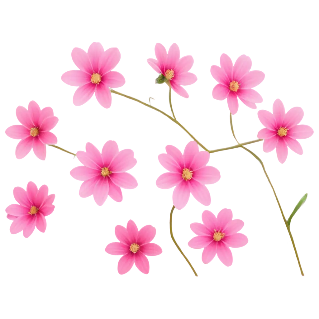 Beautiful-Pink-Flower-Blossom-PNG-Photorealistic-CloseUp-with-Transparent-Background