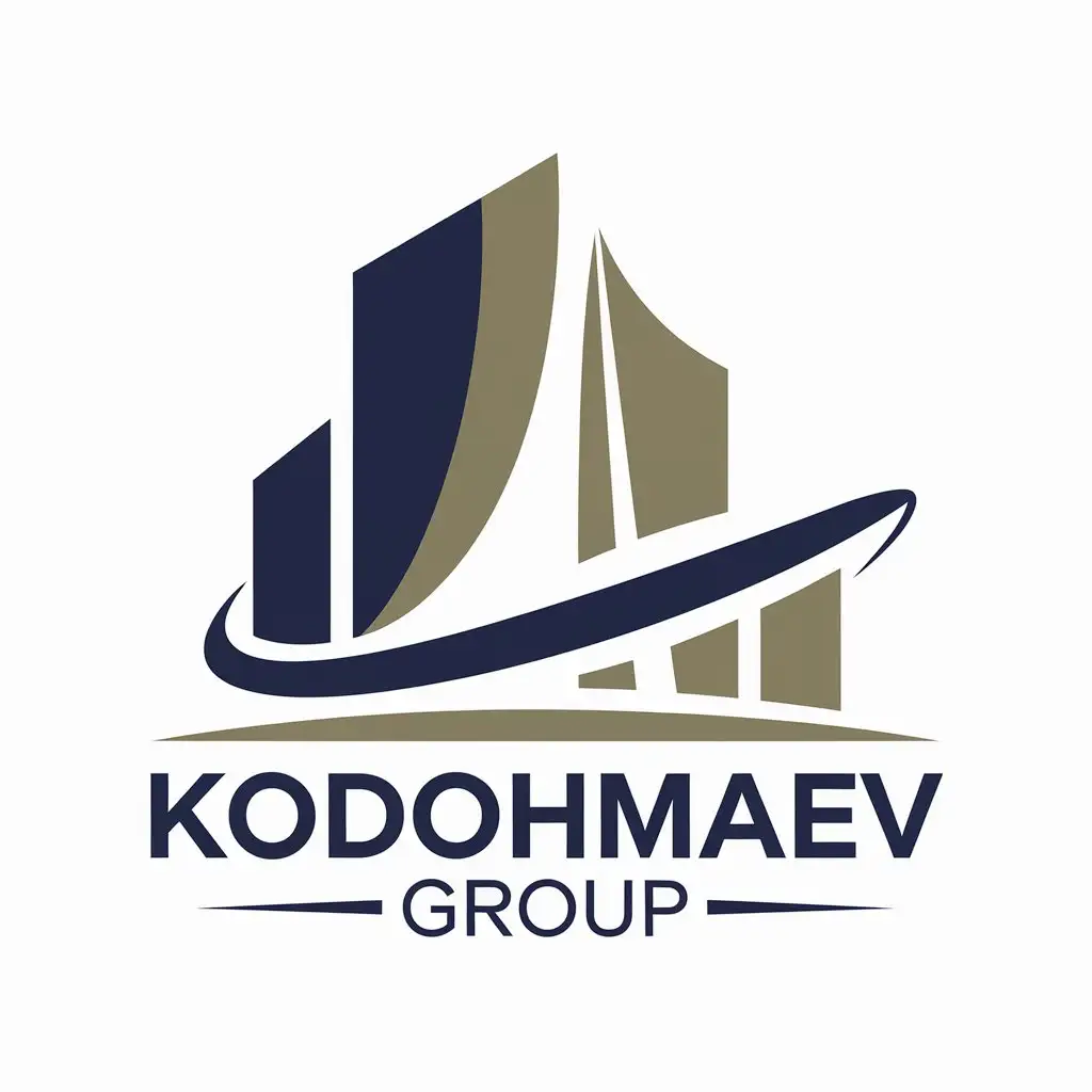 a vector logo design,with the text "Kodohmaev Group", main symbol:dom,Moderate,be used in Real Estate industry,clear background