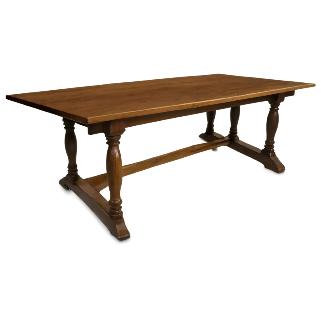 Premium-PNG-Image-of-a-Brown-Table-Enhanced-Clarity-and-Quality