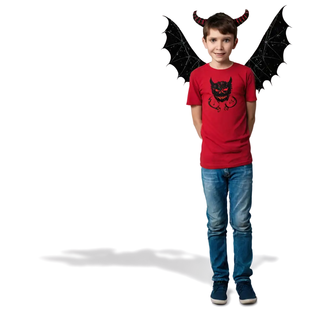 Child-with-Autism-and-Demon-PNG-Image-Exploring-Unique-Visual-Narratives